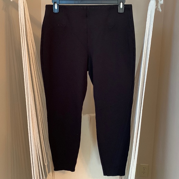 Maurices Pants - 2/$15 Maurices Large Black dress capri- elastic band